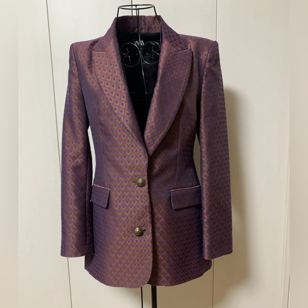Brand New Zara Women’s Holiday Blazer Sz S